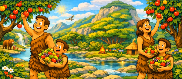 In the beginning there was food